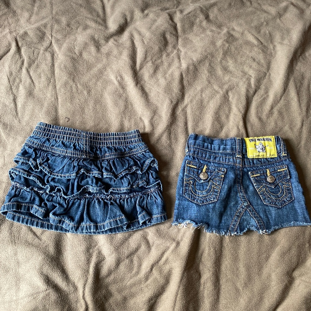 Blue Jean skirts - Picture 2 of 4